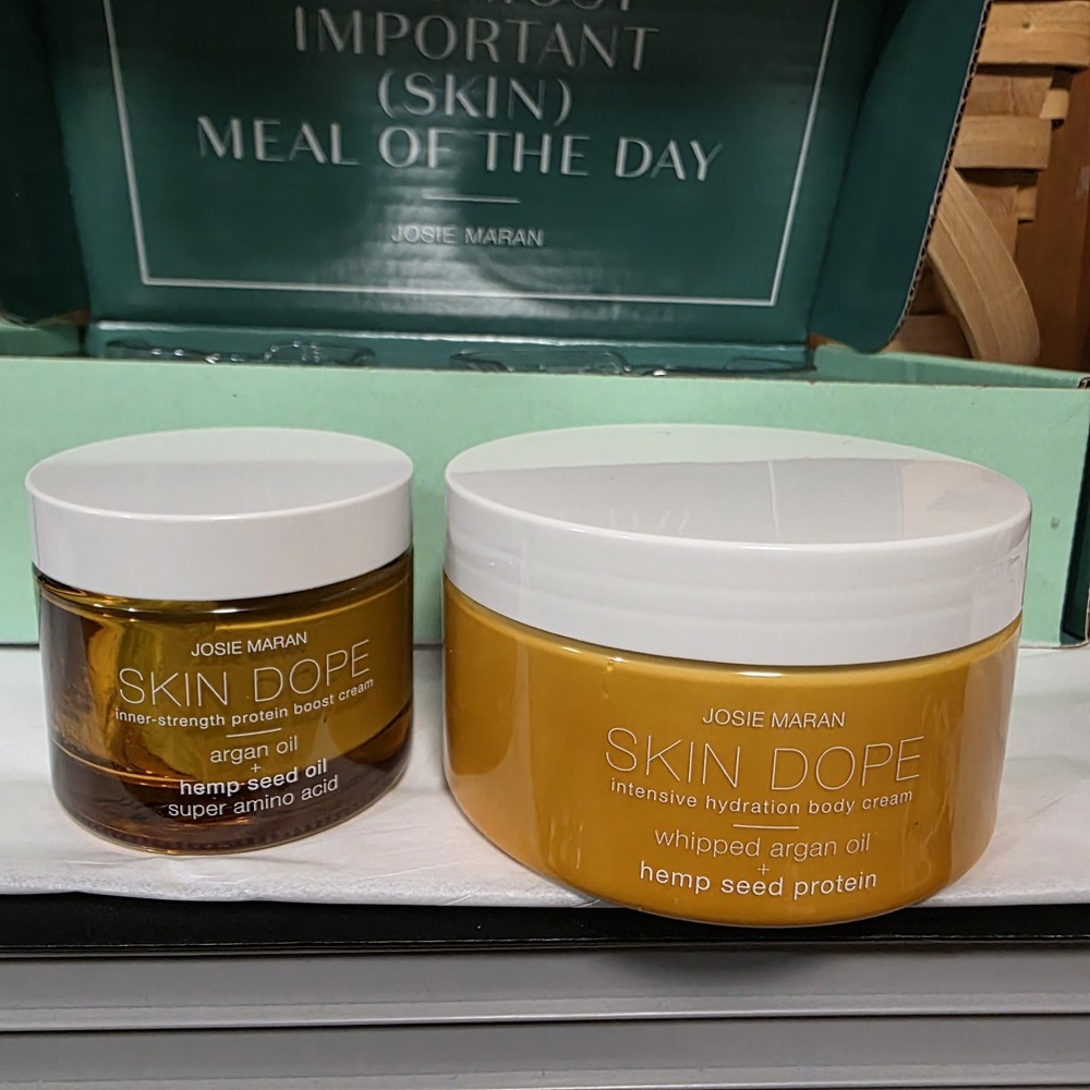 Josie Maran Skin Dope Hemp Face & Body Duo California Citrus Boost & Body Cream - Picture 4 of 8